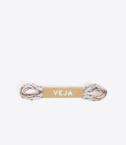 Women VEJA LACES PET NATURAL PAROS ORANGE FLUO