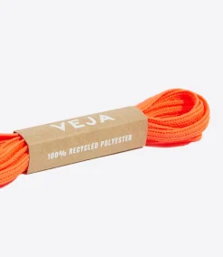 Women VEJA LACES PET ORANGE FLUO