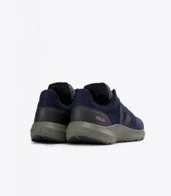 Women VEJA MARLIN V KNIT NIL BLACK KAKI SOLE