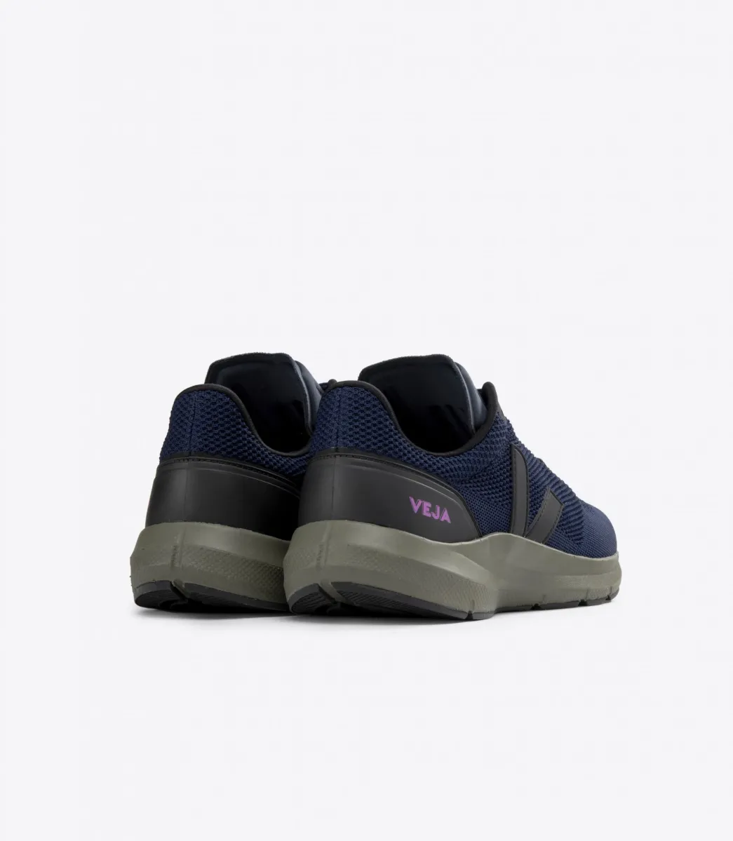 Women VEJA MARLIN V KNIT NIL BLACK KAKI SOLE
