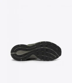 Women VEJA MARLIN V KNIT NIL BLACK KAKI SOLE