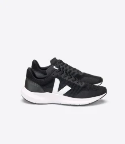Women VEJA MARLIN V-KNIT BLACK WHITE