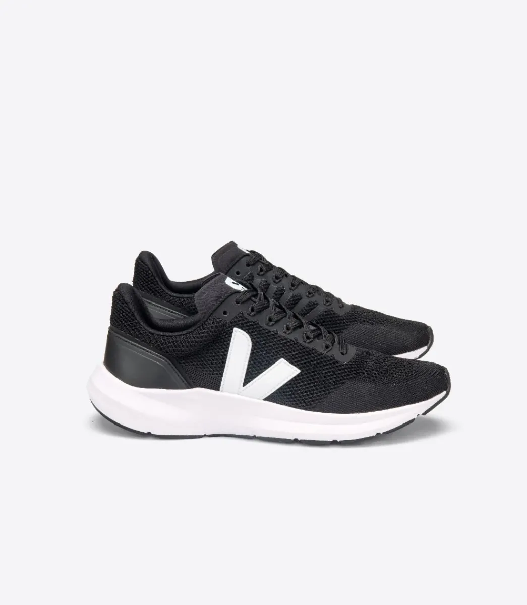 Women VEJA MARLIN V-KNIT BLACK WHITE