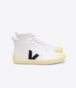 VEJA NOVA HT CANVAS WHITE BLACK BUTTER SOLE
