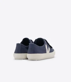 Kids VEJA OLLIE CANVAS MARINE PIERRE