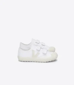 Kids VEJA OLLIE CANVAS WHITE PIERRE