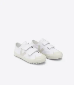 Kids VEJA OLLIE CANVAS WHITE PIERRE