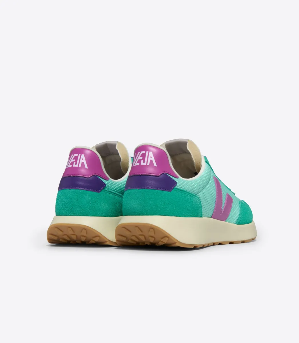 Women VEJA PAULISTANA ALVEOMESH TURQUOISE MULBERRY