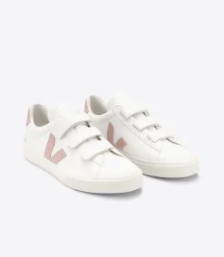 Women VEJA RECIFE CHROMEFREE LEATHER WHITE BABE