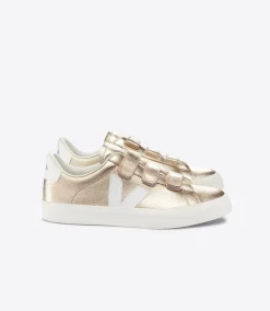 Women VEJA RECIFE LEATHER PLATINE WHITE