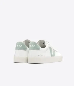 Women VEJA RECIFE LEATHER WHITE MATCHA