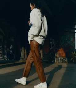 Women VEJA RECIFE LEATHER WHITE STEEL