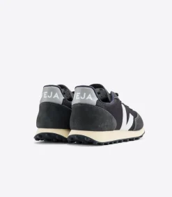 Women VEJA RIO BRANCO ALVEOMESH BLACK WHITE OXFORD GREY