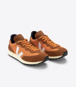 VEJA RIO BRANCO ALVEOMESH PUMPKIN WHITE
