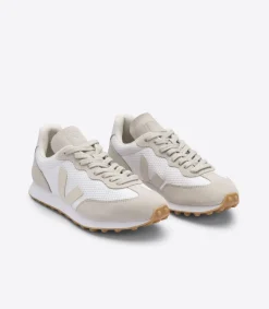 Women VEJA RIO BRANCO ALVEOMESH WHITE PIERRE NATURAL