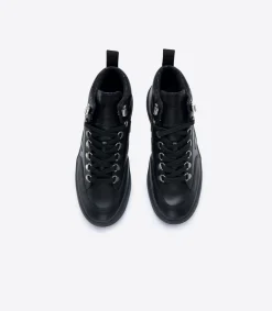 VEJA RORAIMA LEATHER BLACK GRAFITE BLACK SOLE