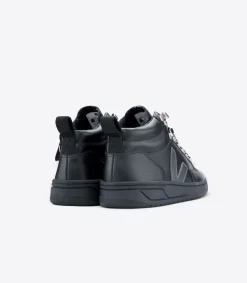 VEJA RORAIMA LEATHER BLACK GRAFITE BLACK SOLE