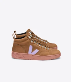 VEJA RORAIMA NUBUCK BROWN LAVANDE