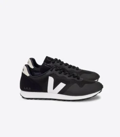 Women VEJA SDU B-MESH BLACK WHITE