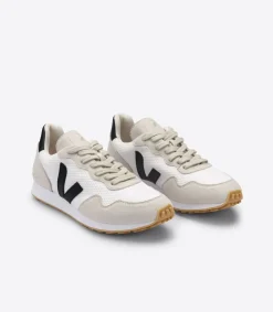 Women VEJA SDU REC ALVEOMESH WHITE BLACK NATURAL