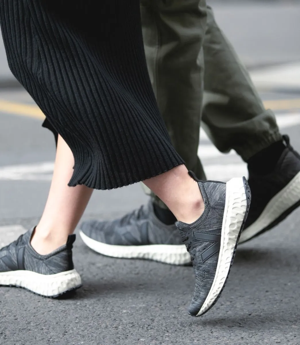 VEJA THUNDERBIRD V-KNIT MIX GREY BLACK