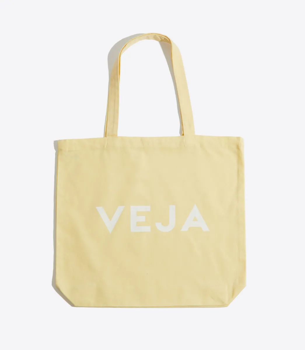 Women VEJA TOTE BAG COTTON BUTTER