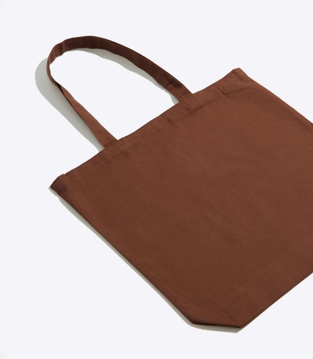 Women VEJA TOTE BAG COTTON CHOCOLATE