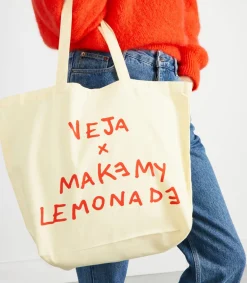 Women VEJA TOTE BAG X MAKE MY LEMONADE