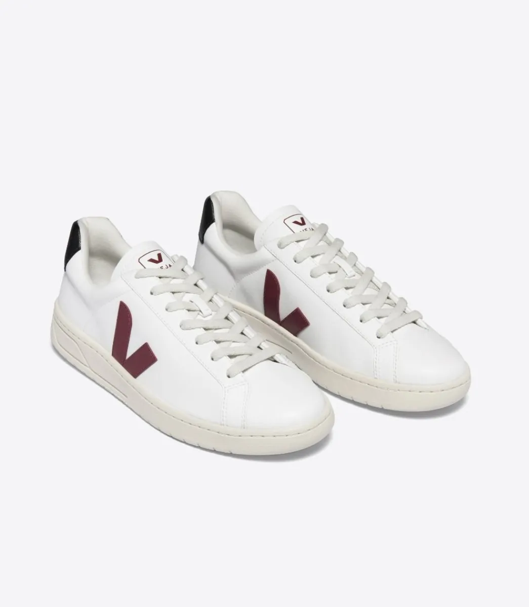 Women VEJA URCA CWL WHITE MARSALA BLACK