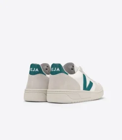 VEJA V-10 B-MESH WHITE BRITTANY