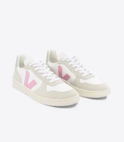 VEJA V-10 B-MESH WHITE GUIMAUVE MATCHA