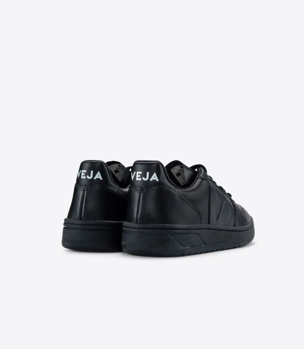 Women VEJA V-10 CWL BLACK BLACK SOLE
