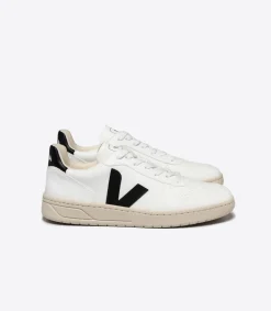 Women VEJA V-10 CWL WHITE BLACK