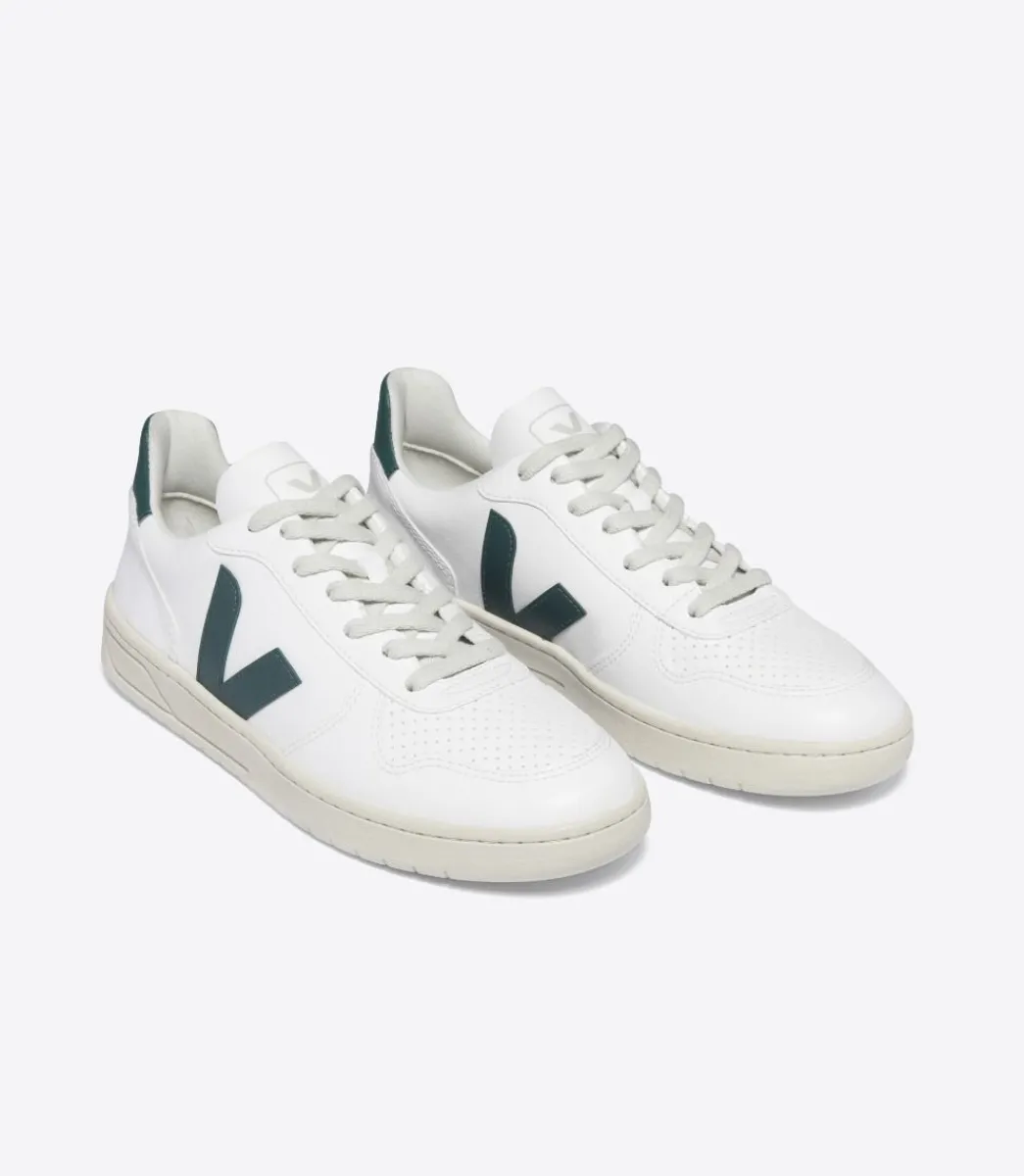 Women VEJA V-10 CWL WHITE BRITTANY