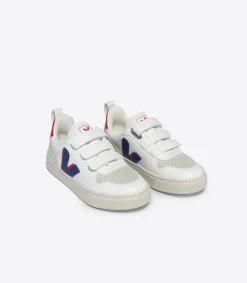 Kids VEJA V-10 CWL WHITE COBALT PEKIN