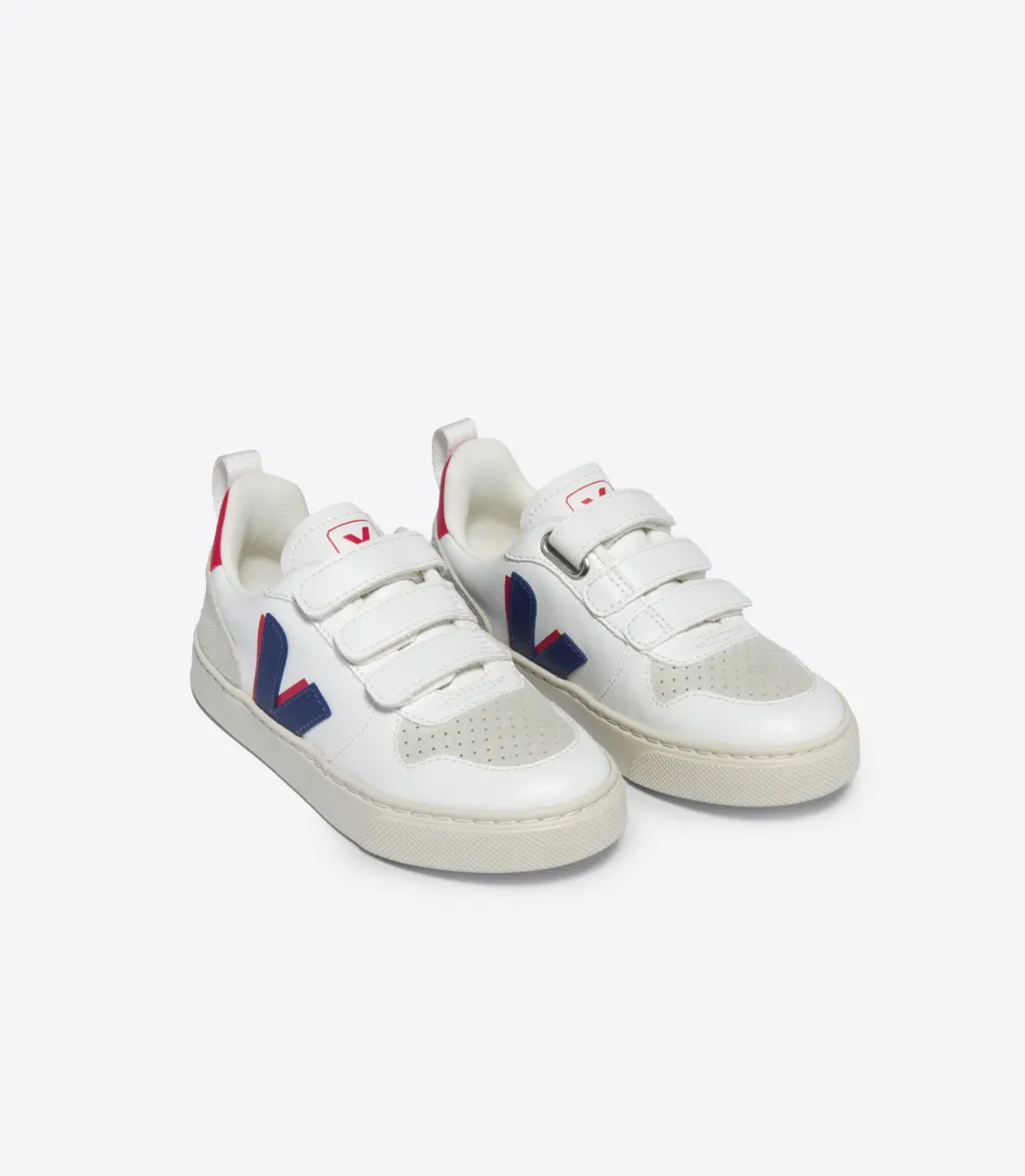 Kids VEJA V-10 CWL WHITE COBALT PEKIN