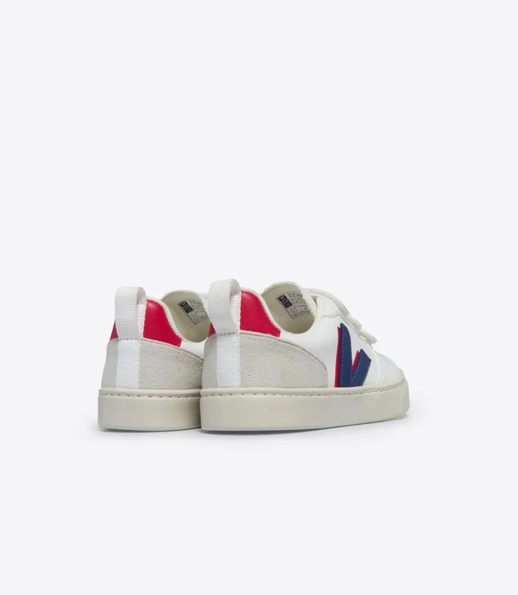 Kids VEJA V-10 CWL WHITE COBALT PEKIN