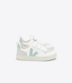 Kids VEJA V-10 CWL WHITE MATCHA