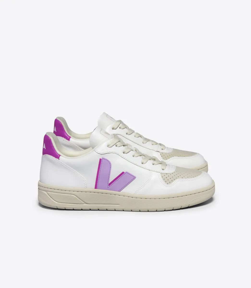 Women VEJA V-10 CWL WHITE ORCHID ULTRAVIOLET