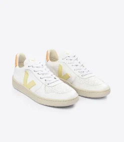 Women VEJA V-10 CWL WHITE SUN PEACH