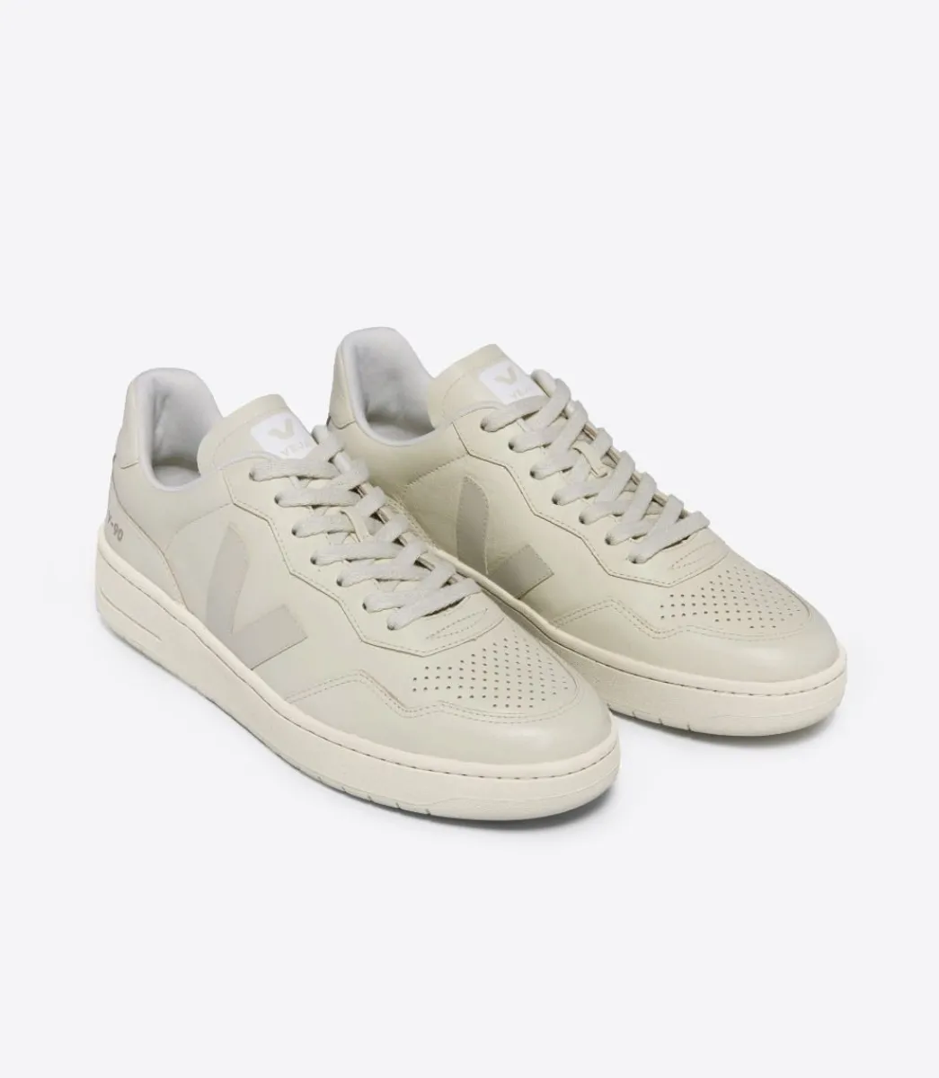 Women VEJA V-90 LEATHER CASHEW PIERRE