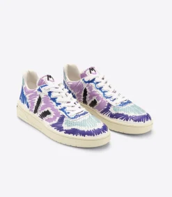 VEJA V-10 LEATHER X MARNI ORCHID BLACK