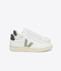 VEJA V-12 LEATHER WHITE CLAY MUD