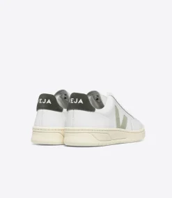 VEJA V-12 LEATHER WHITE CLAY MUD