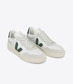 Women VEJA V-90 LEATHER WHITE CYPRUS
