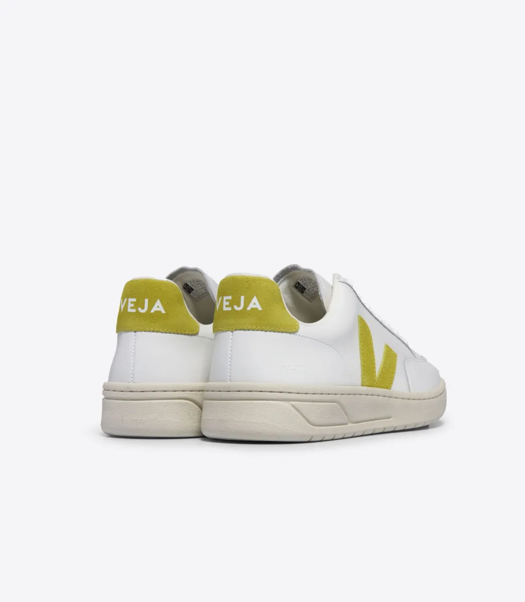 Women VEJA V-12 LEATHER WHITE LIQUOR