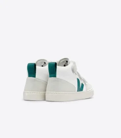 Kids VEJA V-10 MID B-MESH WHITE BRITTANY