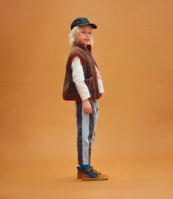 Kids VEJA V-10 MID SUEDE MULTICO MUD PAROS