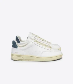 Women VEJA V-12 STITCH LEATHER WHITE CALIFORNIA