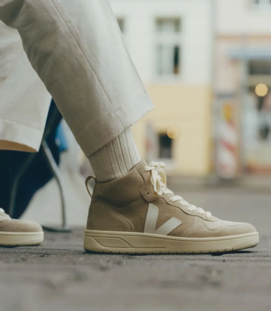 Women VEJA V-15 SUEDE DUNE PIERRE